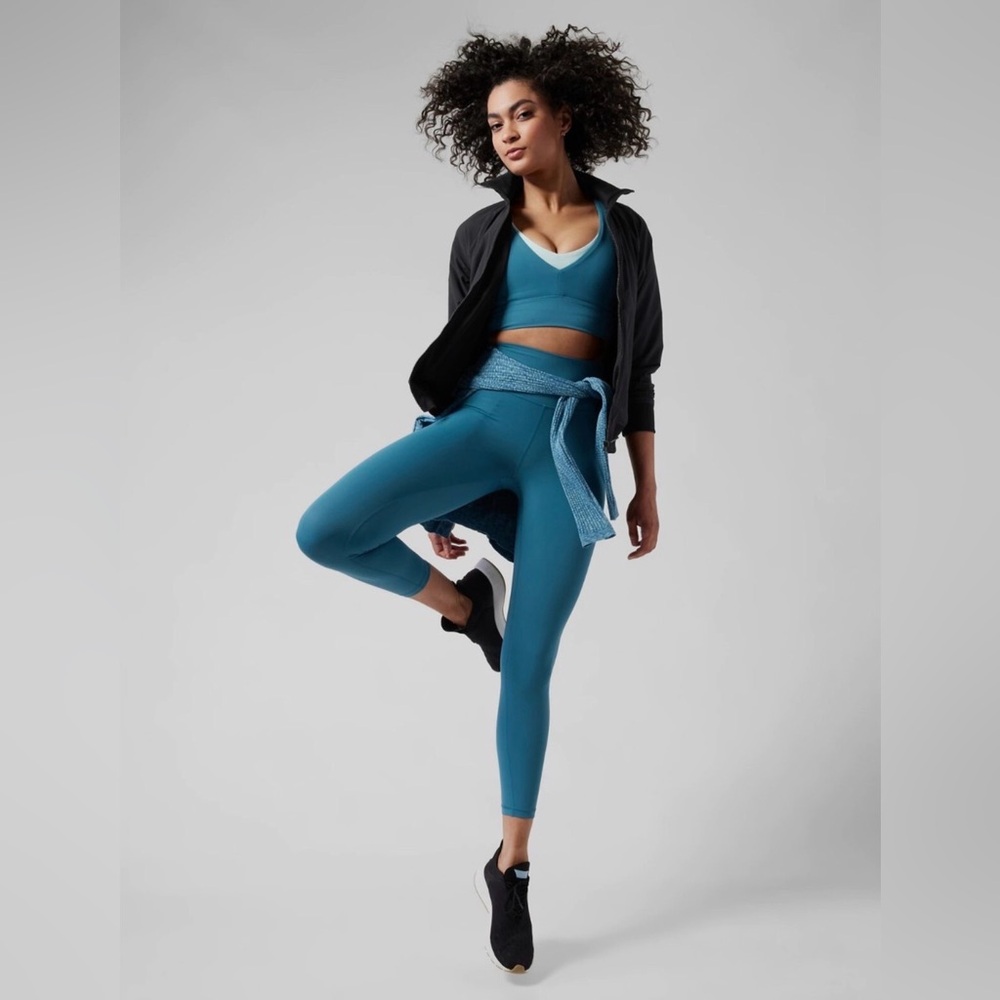 Athleta Women's Black Bomber Jacket